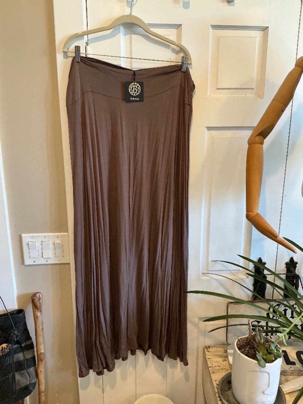 Bobeau long skirt plus size in 3X